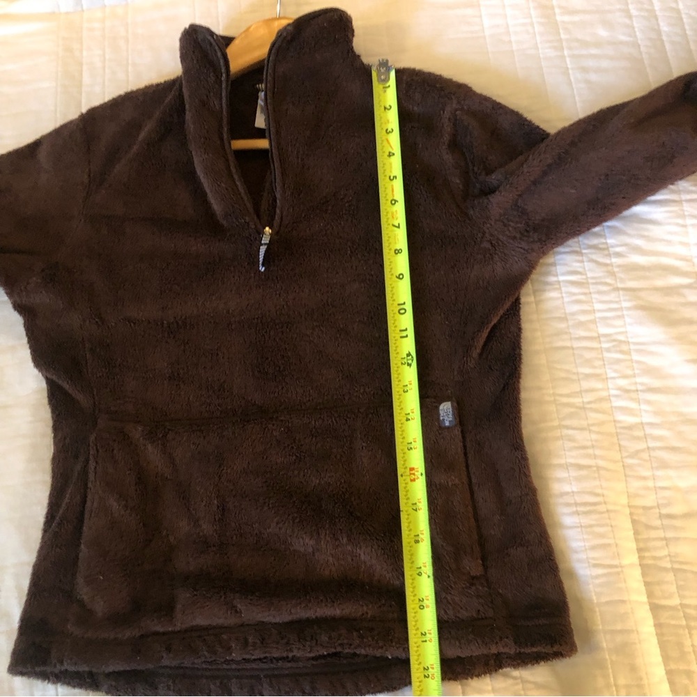 The North Face Glacier Fleece Women’s 1/4 Zip Jacket. Brown. Size Small. - Picture 8 of 10